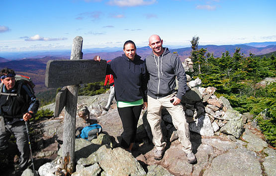 Hiking Mount Jackson White Mountains Presidential Range NH New Hampshire Carroll Twin Mountain Webster-Jackson Trail